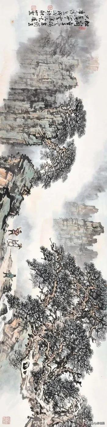 范曾&多位画家笔下的《松下问童子》，你最喜欢哪一幅？