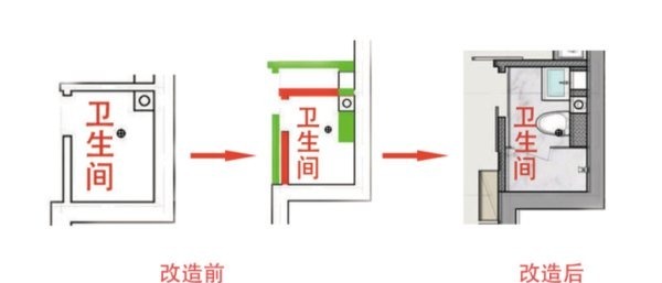 墙体|房子小?47㎡一居拆改变2居,美女设计师展示设计的魔力!