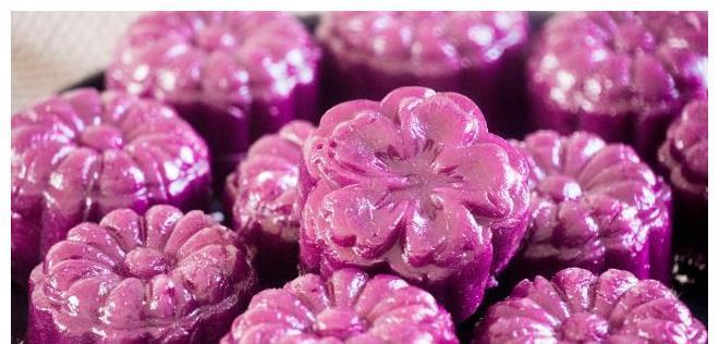 小月饼|不用放油,不用加水,紫薯这样吃,香甜可口,越吃越瘦