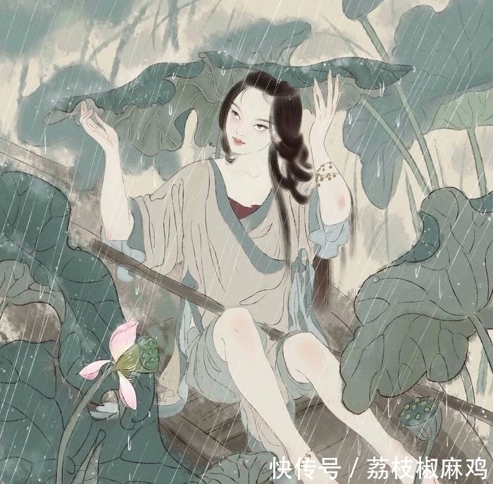 才女@清华大学才女尧立，她笔下的插画，美到让人窒息