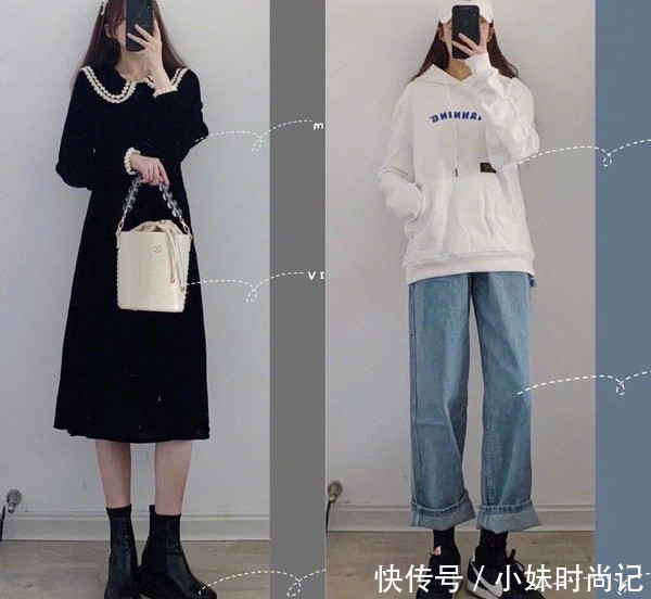 今年春天帅气的穿搭，不一定非要穿裤装！裙子也一样美丽