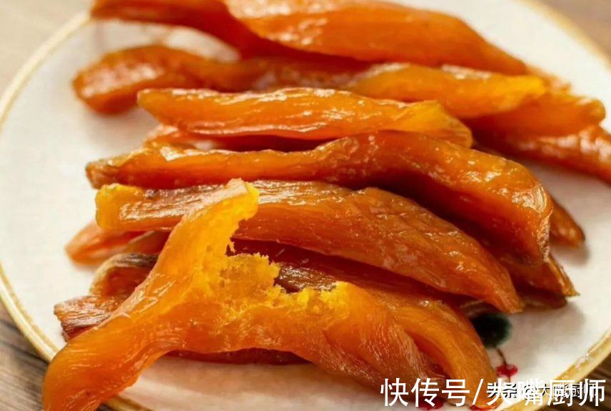 红薯干最忌直接切了晒，分享3个用了40年的技巧，颜色橙黄有嚼劲