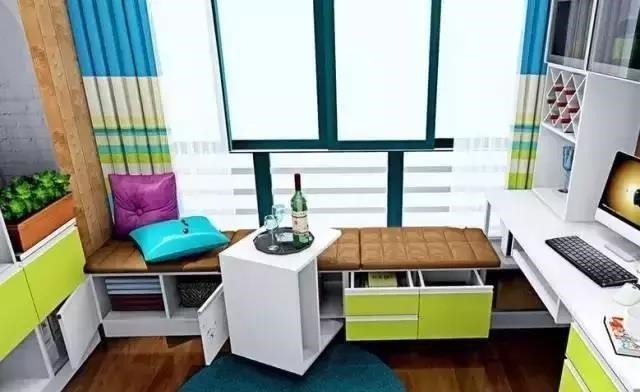 吊柜|老公只是把阳台这样一改，瞬间多出一间半房，真是太聪明了