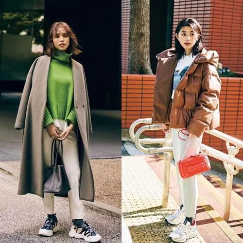 明天上班穿什么？大衣半裙老爹鞋，舒适又时髦