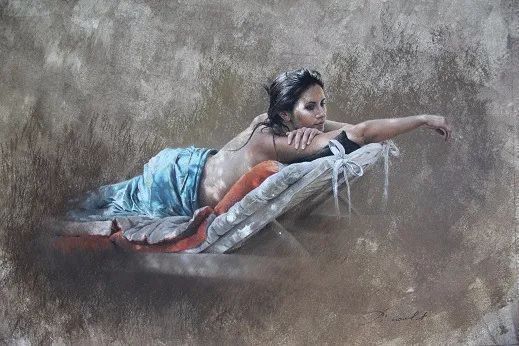 美术学院|她是大师,她的色粉画作美得令人浮想联翩!