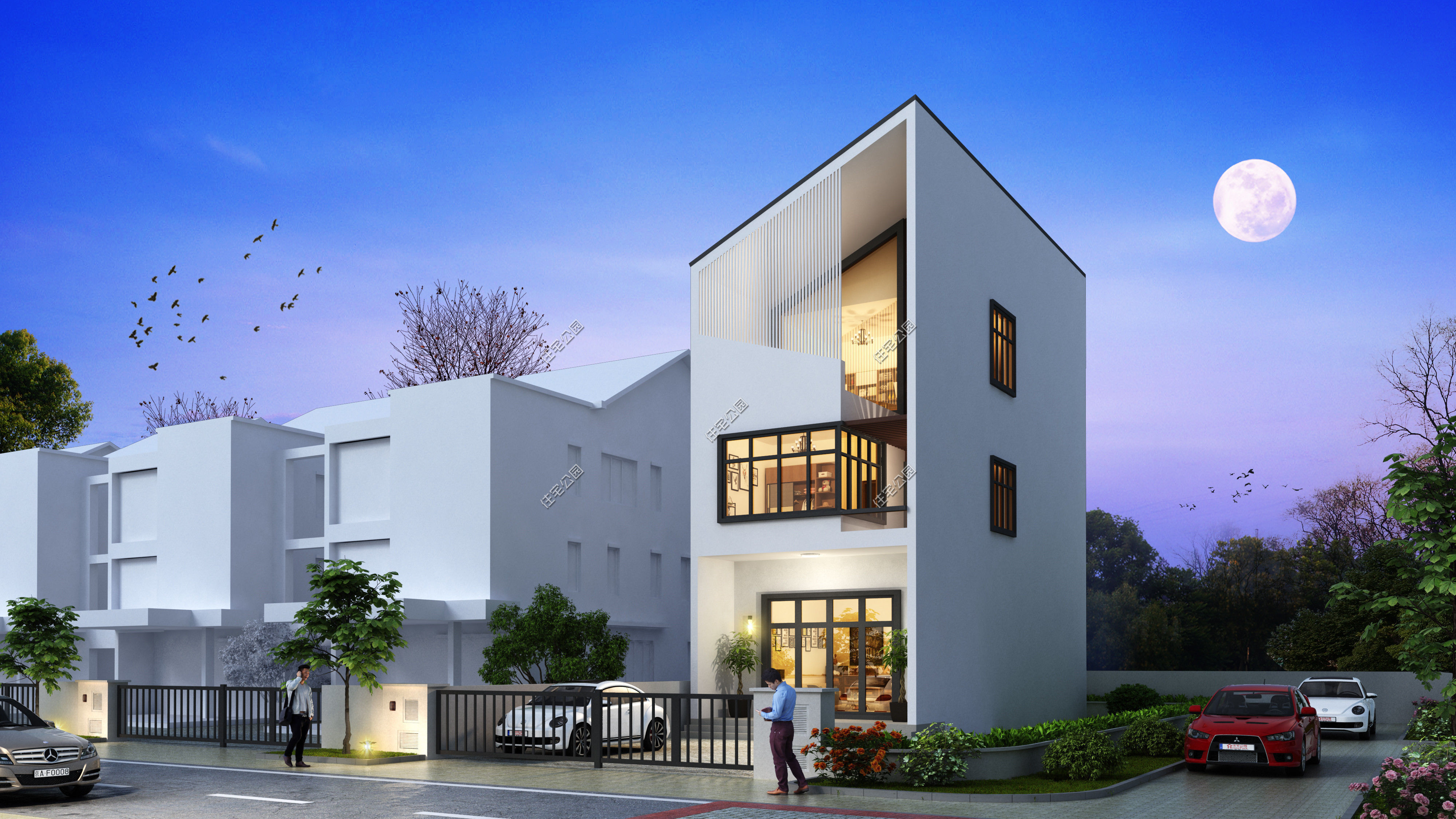 修建|精选10套三层户型图纸,占地面积均不足百平,尤其适合新农村修建