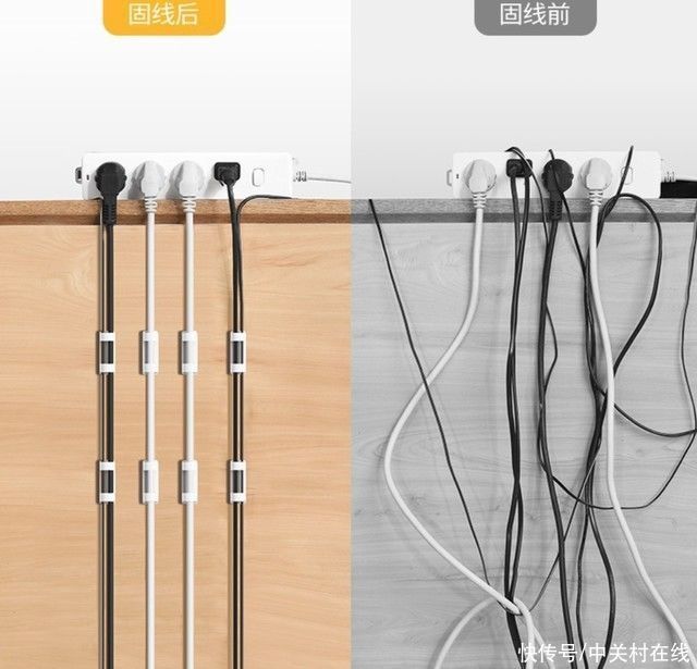 无痕理线器|9.9包邮 绿联无痕理线器4个套装