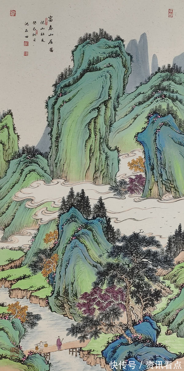 北国风光&沈坤(沈石田)吴门画派掌门人30年臻品巨作《香港艺术馆》预展