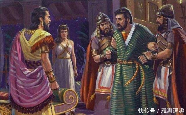 挂于|以斯帖设鸿门宴招待哈曼,哈曼被挂于自己为末底改做的木架