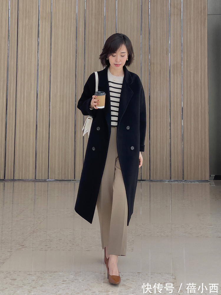 高领衫|冬季穿衣“买精不买多”,用这5件大衣一衣多穿,轻松打造好气质
