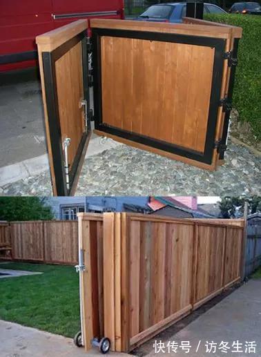 院子|院子别再铺砖和水泥，改装可移动折叠玻璃，围墙好看更实用！