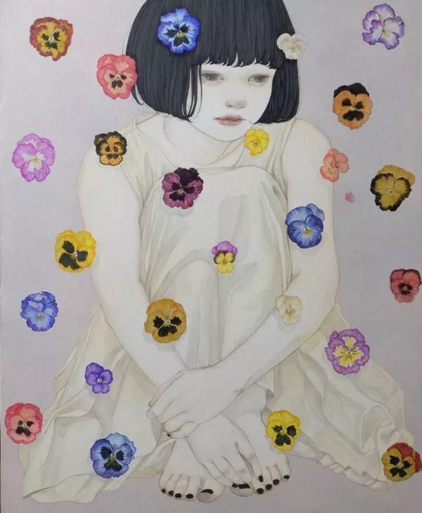 心声&她的铅笔插画,画出每个女孩的心声,美到让人陶醉~