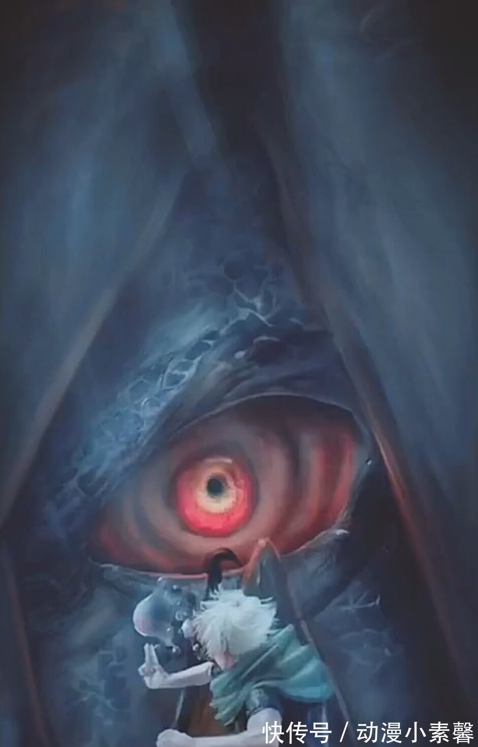 八尾|《火影》尾兽画作实体化,它们体型到底多大?巨物恐惧症都犯了