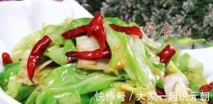 包菜|炒包菜时,万万不要直接下锅多加这1步,包菜更翠绿,还不出水