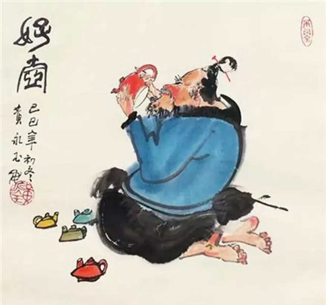 黄永玉|擅长山水画的黄永玉,作品精益求精,在绘画界的名气很大