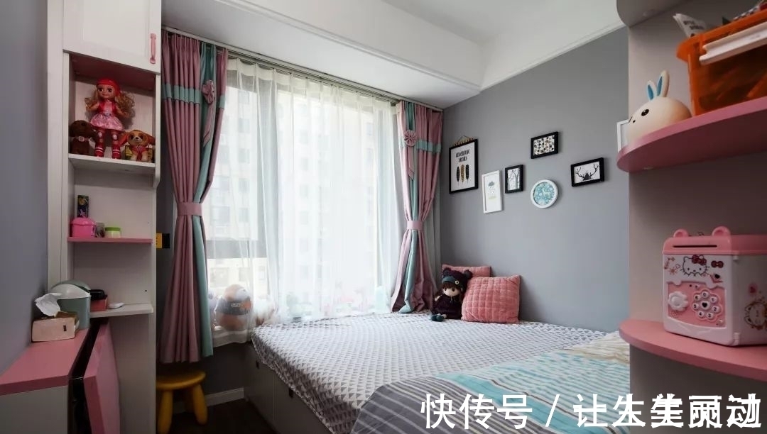 现代|68㎡现代北欧,深色系的简约空间,热情与温情的交织