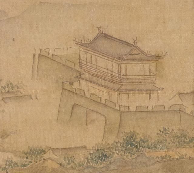 孔巢父|600年前的一张古画,疑似出现武侠人物,童子身上背着一把宝剑