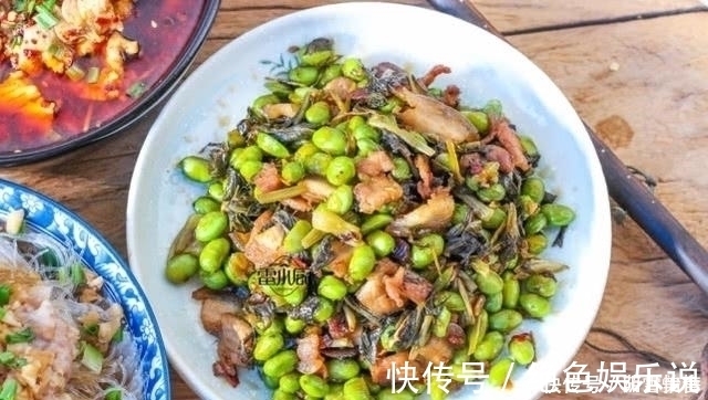 毛豆|昨晚上弄了3个菜，两人吃了1锅饭，老公说这样吃下去会胖成球