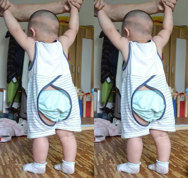 宝宝不能穿开裆裤？1岁前这样搭配，不仅好处多父母带娃也更方便