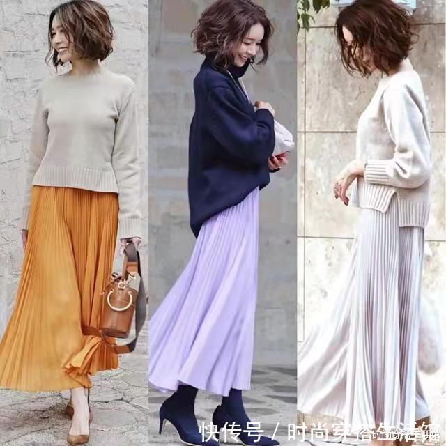 包臀裙 开春穿毛衣,选好款是关键,试试这3个方法,教你轻松成为时髦精