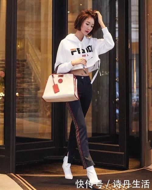 紧身裤|曾获校服大赛金奖,后被称为“短发女神”,造型搭配干练帅气