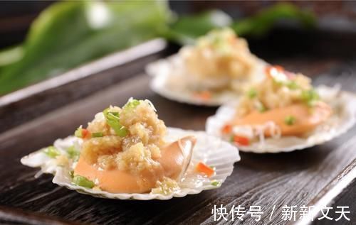 海虹|做扇贝时，最忌加水直接煮，教你正确做法，扇贝肉质鲜嫩，不缩水