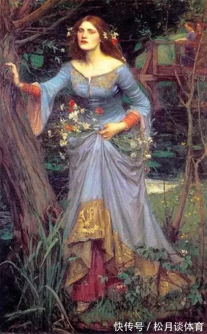 西方#我喜欢欣赏西方画家婀娜多姿的女性形体油画,了解凄美的爱情故事