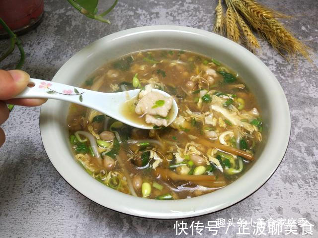鲜味美|滑肉汤这样做,汤鲜味美,肉质Q弹爽滑不掉粉,老少皆宜非常好喝