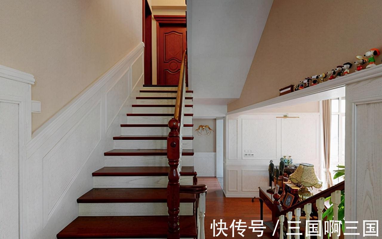 空间|美式别墅的独特韵味，客厅没有电视也很美，复古和浪漫并存