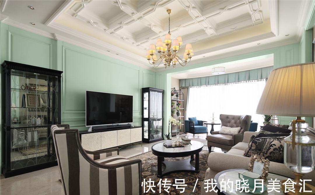 氛围感|用美式的浪漫和自由,结合东方的实用和大方,更显空间生动有趣