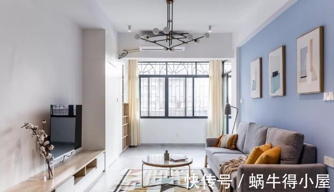客餐厅|晒晒116㎡北欧风，温馨大方又时尚！全家欢欢喜喜入住
