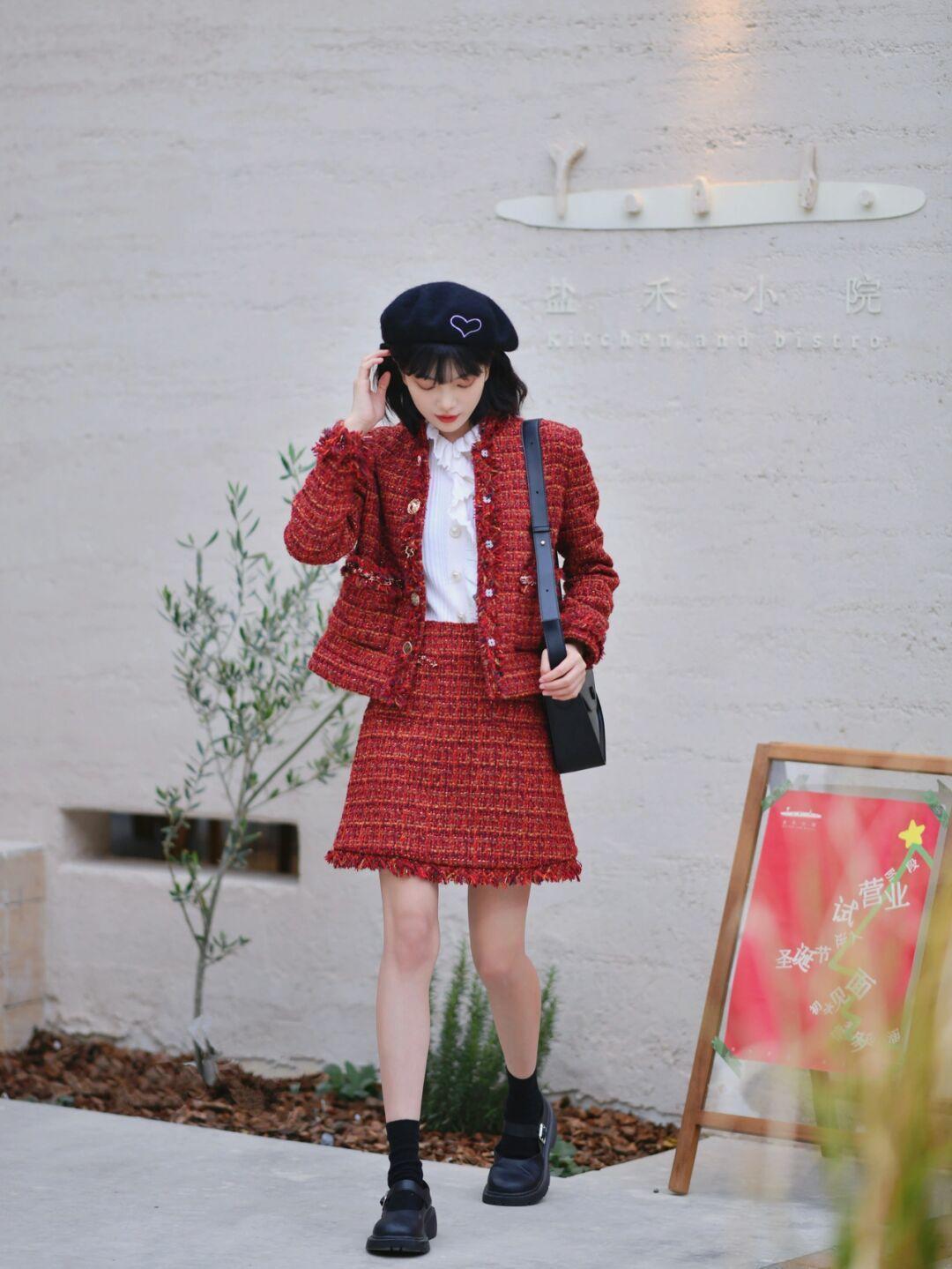 穿搭|为什么我劝你出门要穿“小香风外套”?看潮人示范就知道,真美