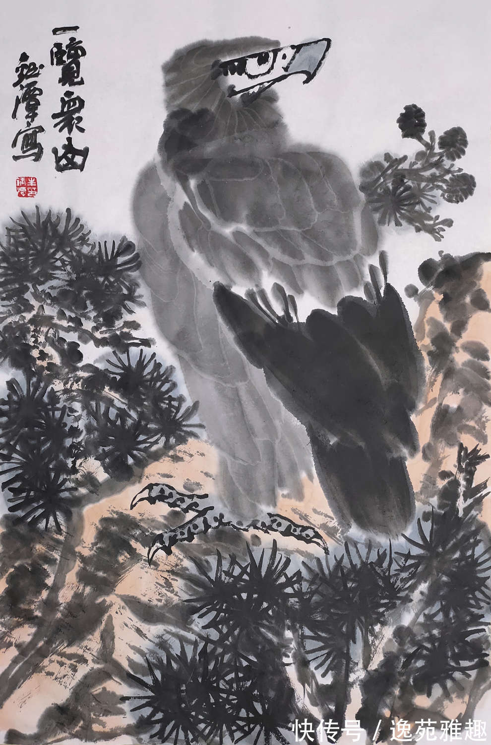 大气|「画作欣赏」海纳百川养大气,大胆豪放有格局!画家丰伟作品欣赏