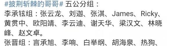 应采儿|《披荆斩棘》五公放大招，蔡少芬应采儿现场助阵，决赛名单已出炉