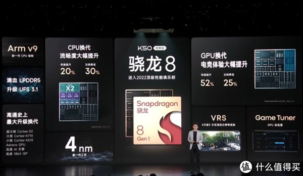 gen1|3299起！红米Redmi K50电竞版发布骁龙8加持，卢伟冰没按套路出牌