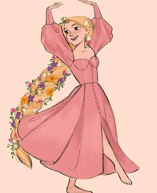 迪士尼公主的礼服什么样？艾莎女王清新自然，全场最酷的是花木兰