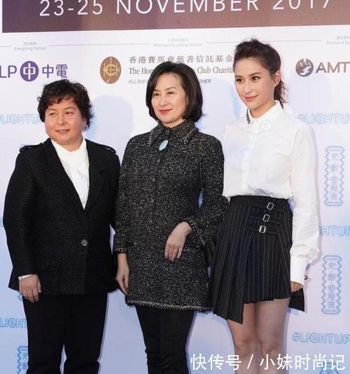 香风|何超琼穿小香风连衣裙亮相,不愧是赌王千金,端庄大气很贵气