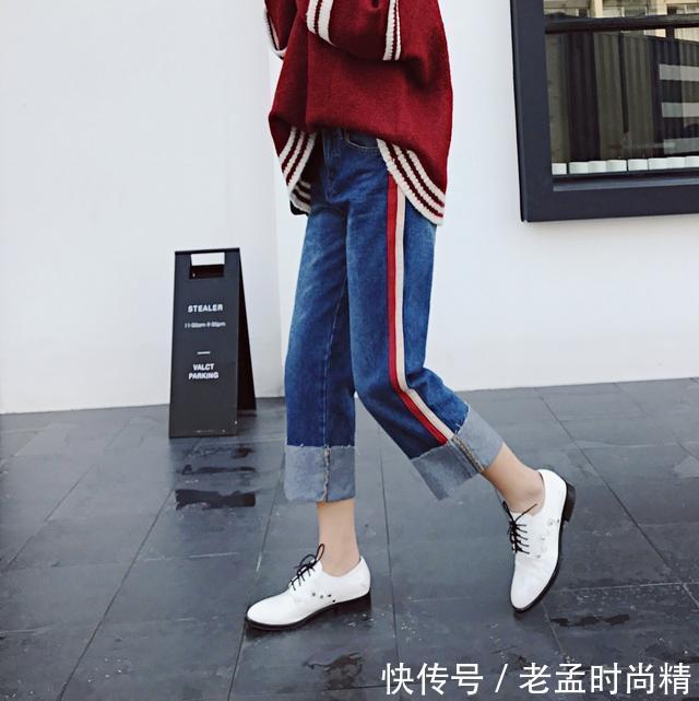 腿型 九分裤+休闲鞋,春季最实穿又时髦有型的组合,显瘦显高还减龄