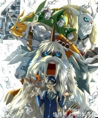 哥玛兽|数码宝贝哥玛兽进化链鉴赏,一生向往自由,究极体是黑暗四大天王