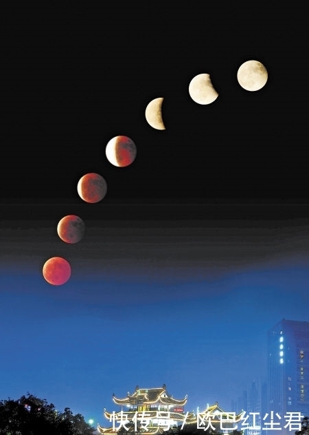 地球 超级月亮、月全食、红月亮将同时亮相，观测时间极佳，千载难逢