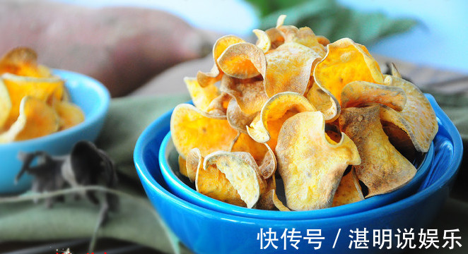 想吃红薯片不用买,教你简单做法,烤一烤就能吃,想吃多少烤多少