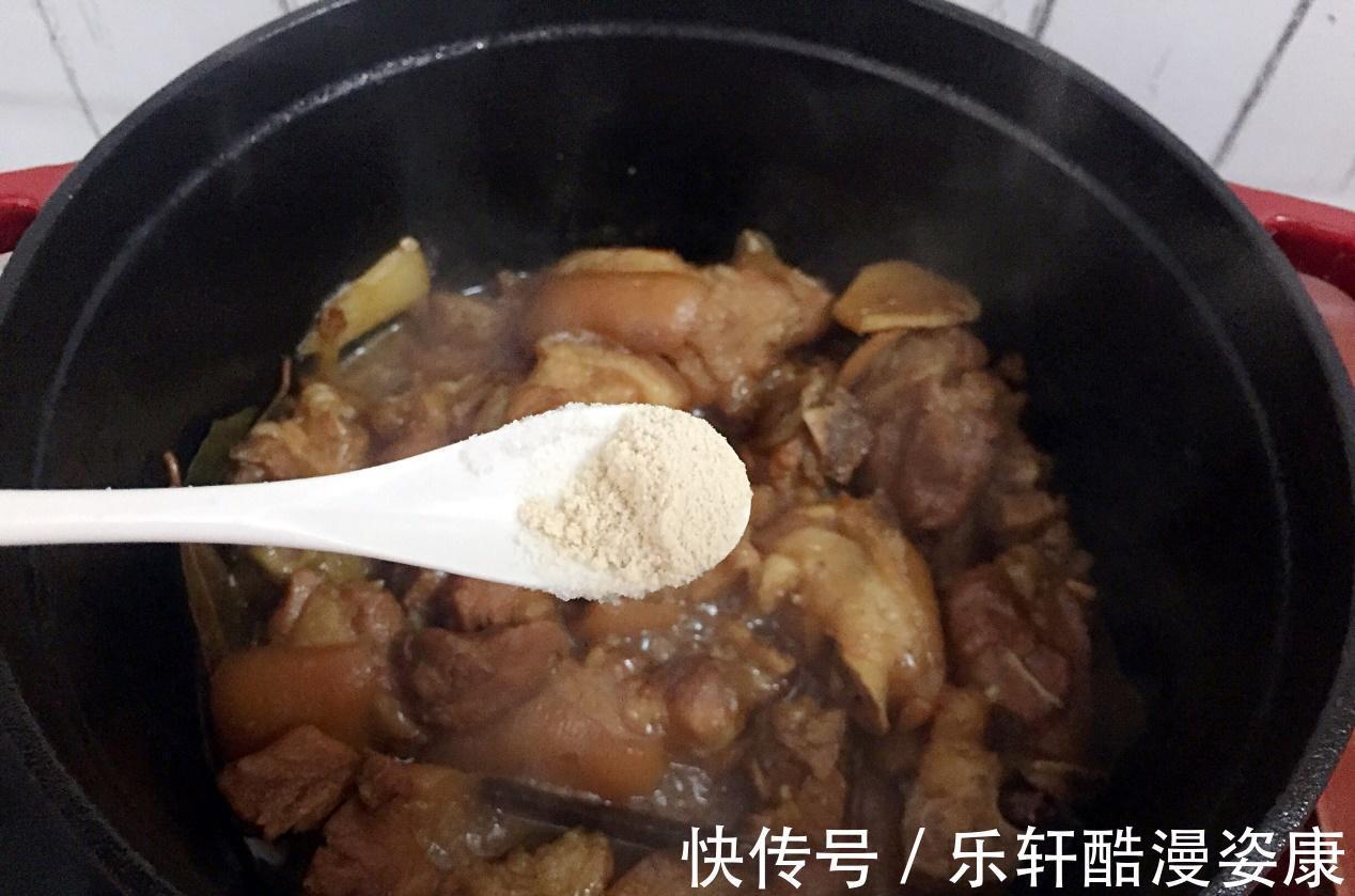 红烧猪蹄这样做，肥而不腻Q弹软糯，色香味俱全
