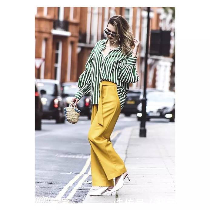 大长腿|再经典的条纹不会穿也是白搭,get这几种搭配,简单时髦又舒适