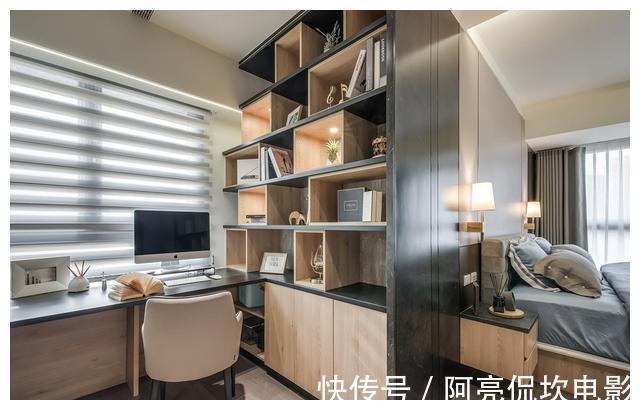 餐厅|116㎡三居室，巧用室内门，打造极具灵活开阔感的新家！