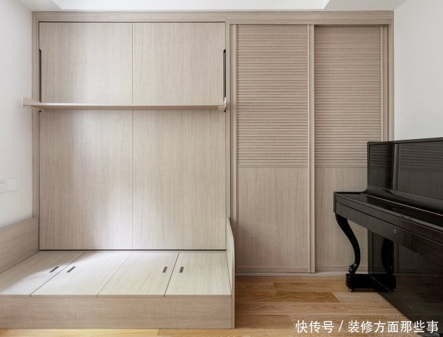 主卧|75平日式风二居室,g景的布局,让客厅开阔明亮起来感