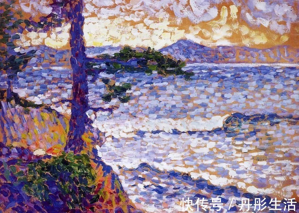 点彩|新印象派中,色调最生动,色阶最耀眼的点彩画家!