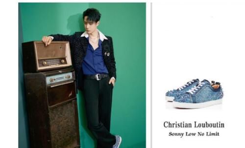 王一博|王一博高奢大咖秀，小香风点燃一片绿海，杀疯了