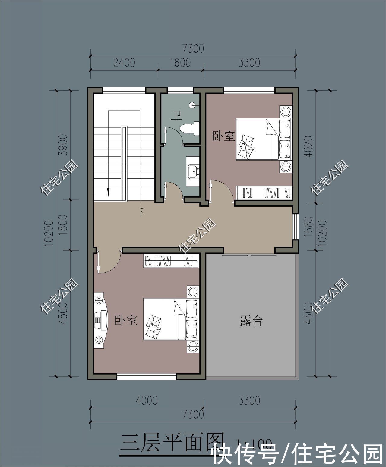 图纸|10套小户型农村别墅图纸,第6第7套建的人最多,最后一套颜值最高