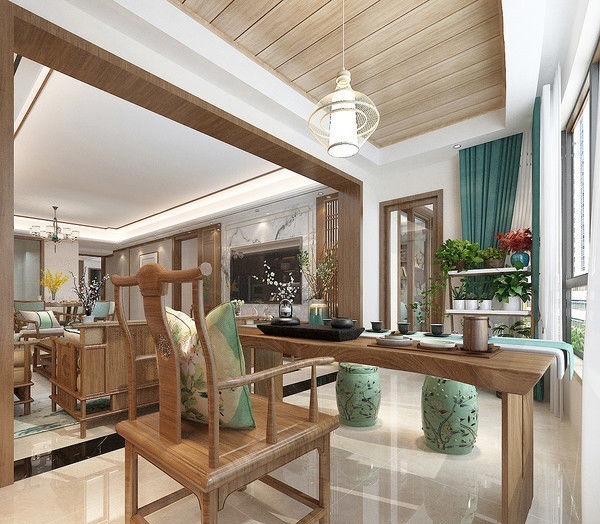 入户|走进她家,被入户的景象所惊艳到了,功能休闲还十分美观,有品位