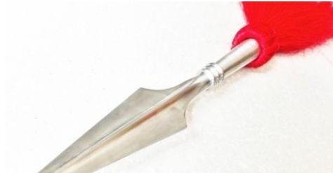 缨穗|冷兵器小知识长枪上的缨穗只是装饰不,此物一举两得